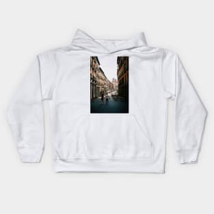 Madrid. A Couple Walking. 2004 Kids Hoodie